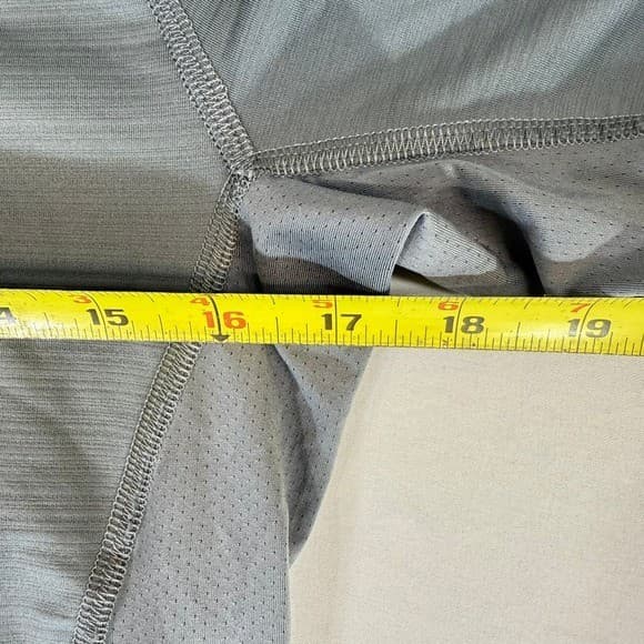 Nike Pro Dri-FIT Men's S Therma Long Sleeve Top Cold Gear Gray Training Shirt 6