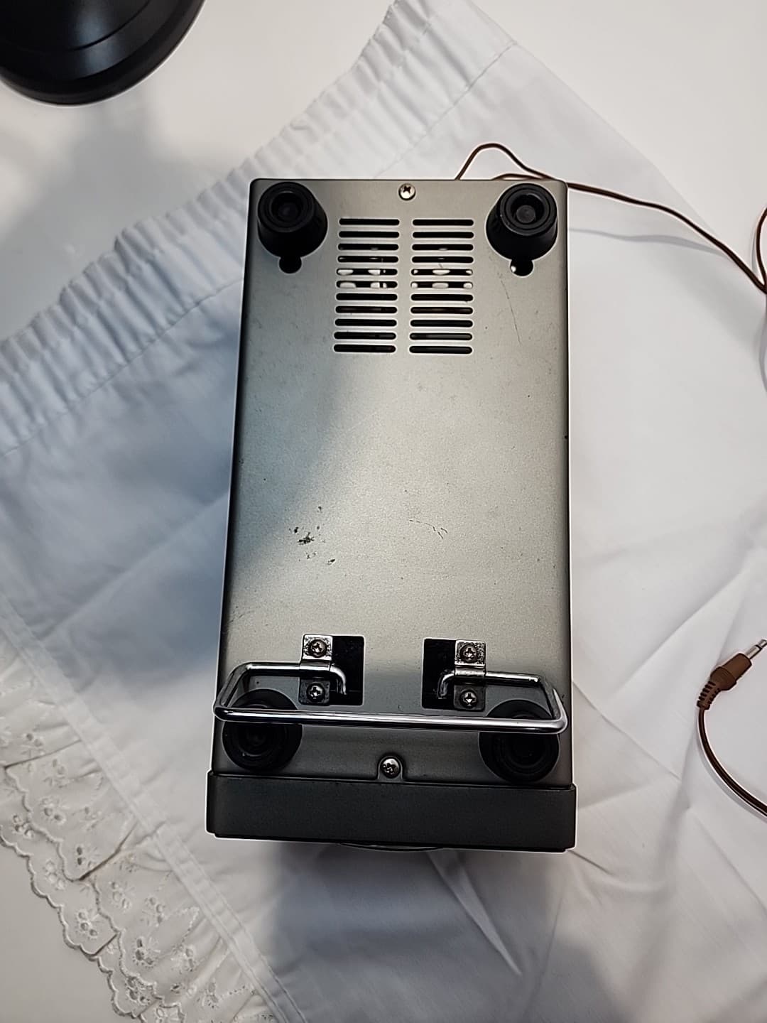 KENWOOD SP-430 Transceiver External Speaker for Fixed Station Black Used 4