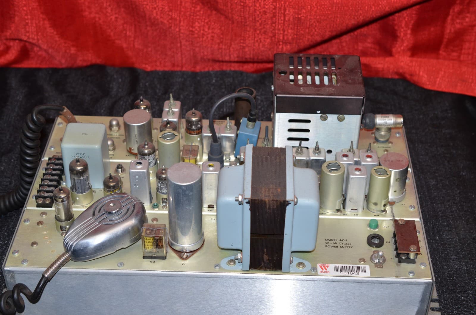 rare vintage Marti Electronics 25C transmitter vaccum tube broadcasting radio