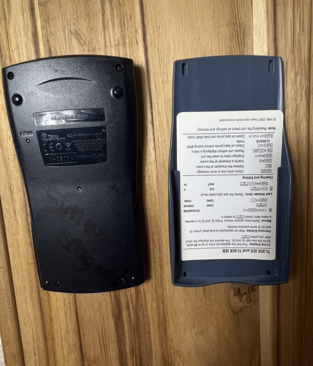 Texas Instruments TI-30XIIS Scientific Calculator 2