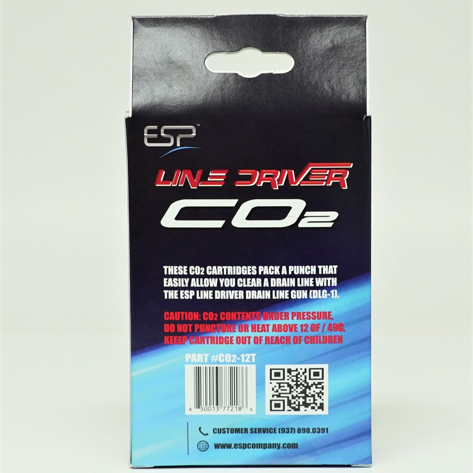 Supco CO2-12T ESP Threaded CO2 Cartridges 16 gm 800 PSI - Pack of 12 4