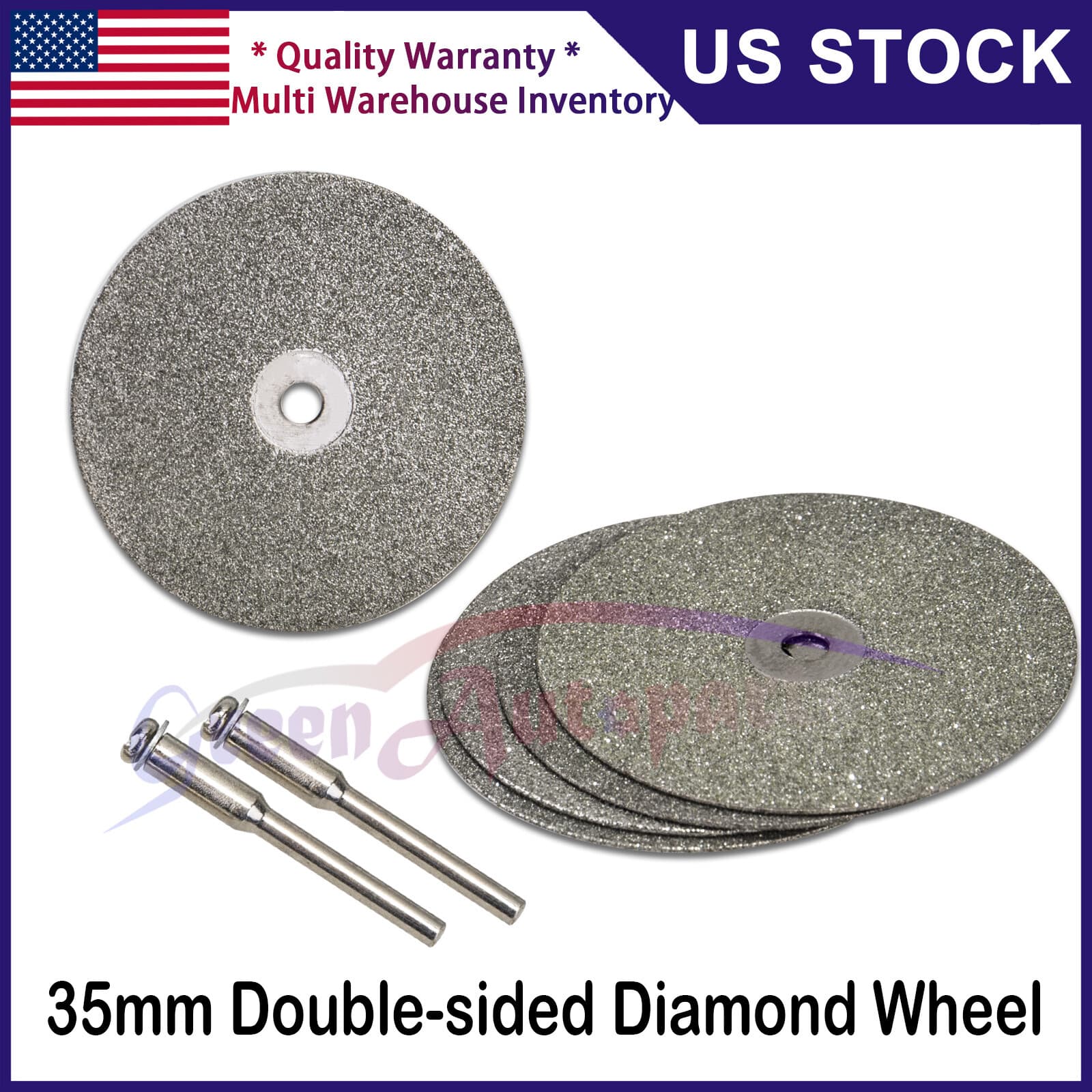 5pcs Diamond Wheels Replacement Tungsten Sharpener Grinder Electric rotary tool