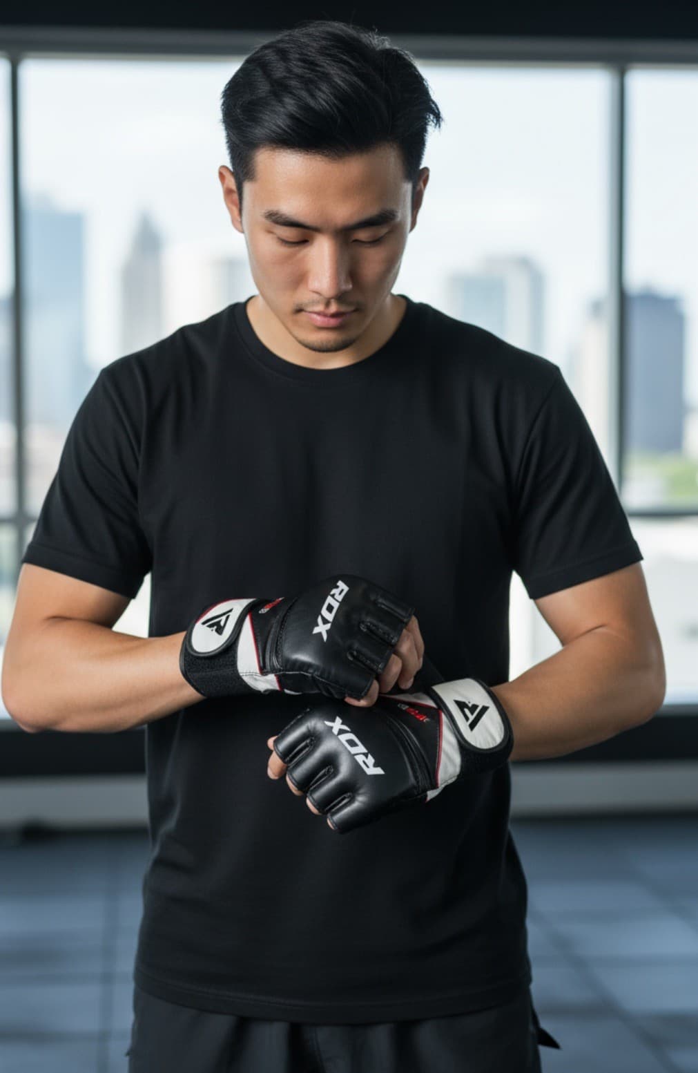 RDX Gloves Men XL Sparring Grappling Kick Boxing Training GGR F12B 3