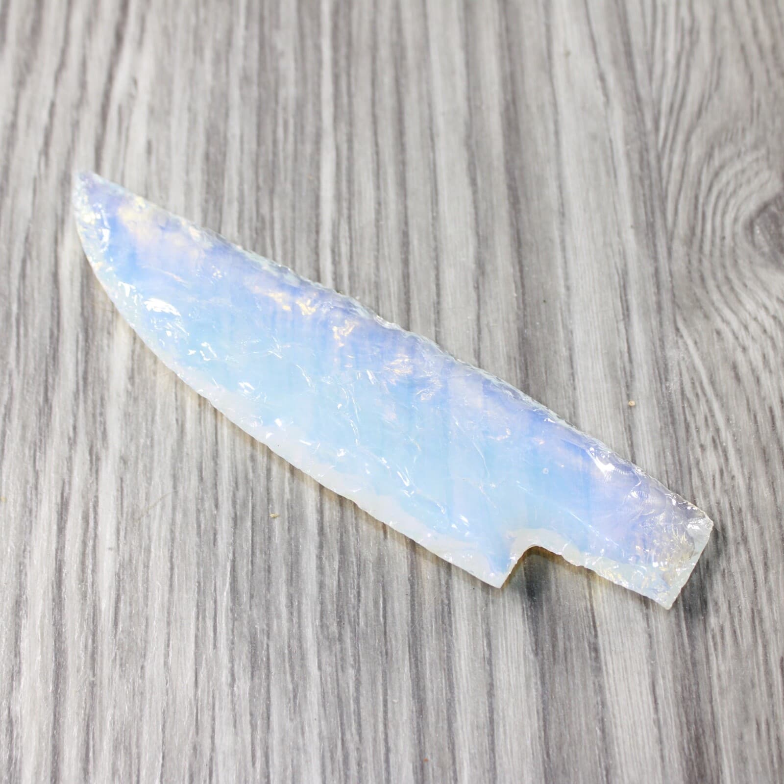 1 Opalite Ornamental Knife Blade  #874-1 Mountain Man Knife
