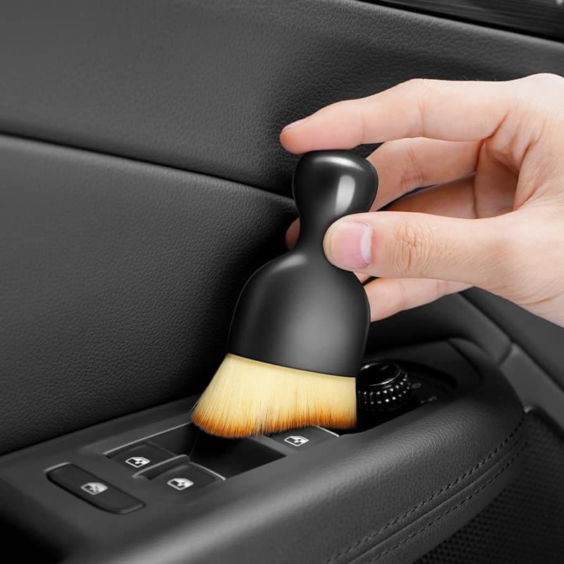  4 Pack Car Interior Cleaning Soft Brushes， Car Interior Beauty Brush，Car  6