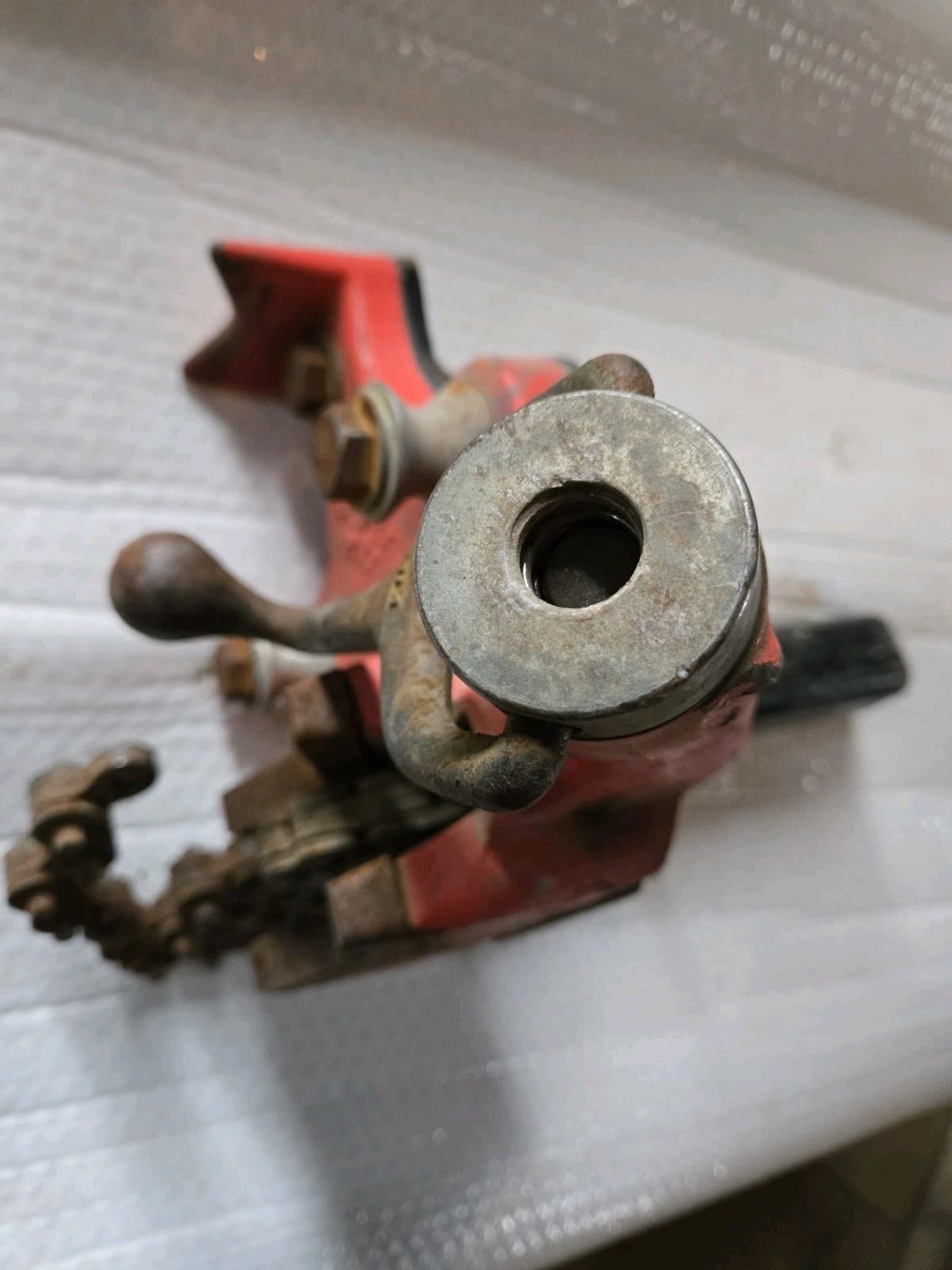 Ridgid BC-610 Pipe Chain Vise 1/4" - 6" -1" Pipe Bender. 2"Reese Mounted . 6