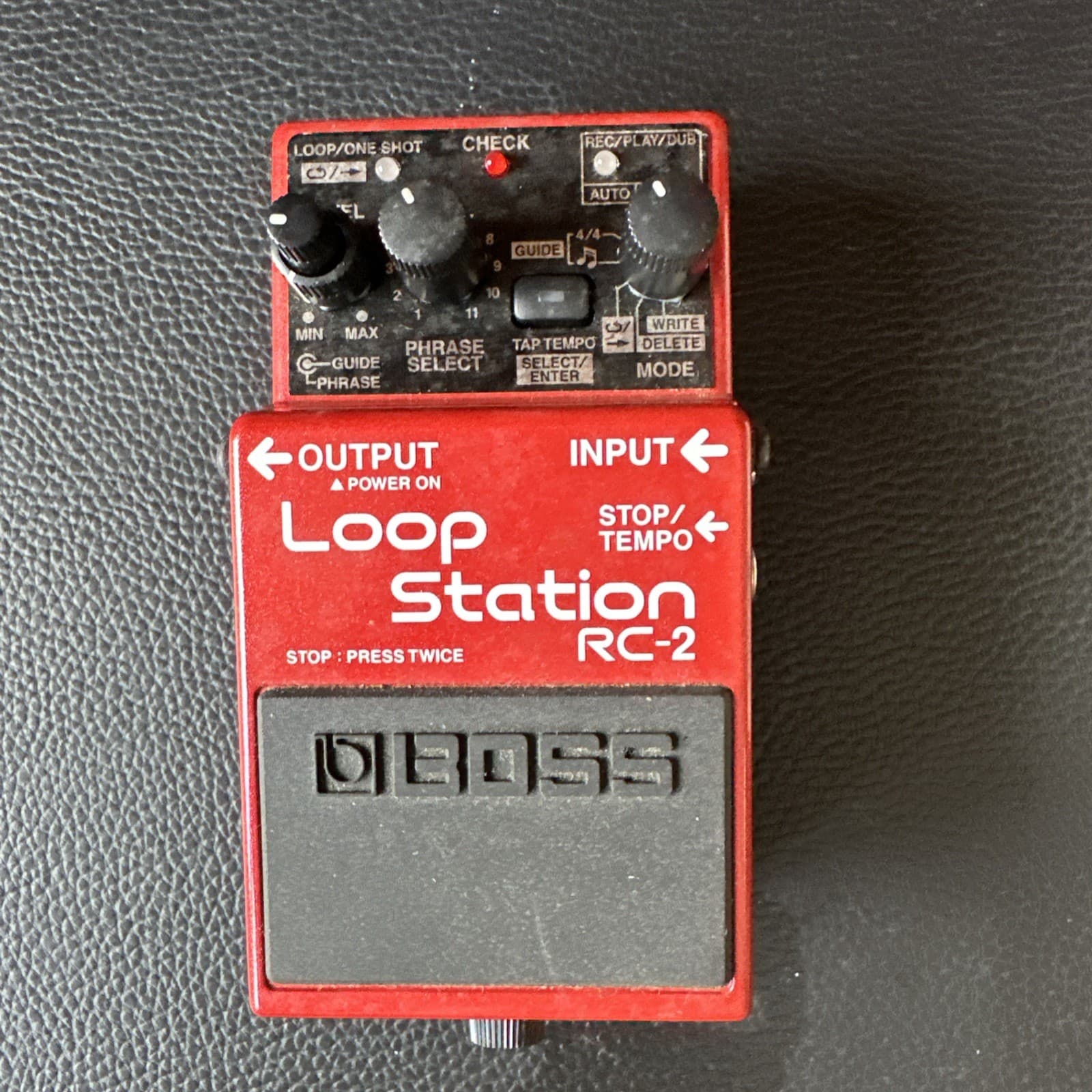 BOSS RC-2 Loop Station Looper pedal 2