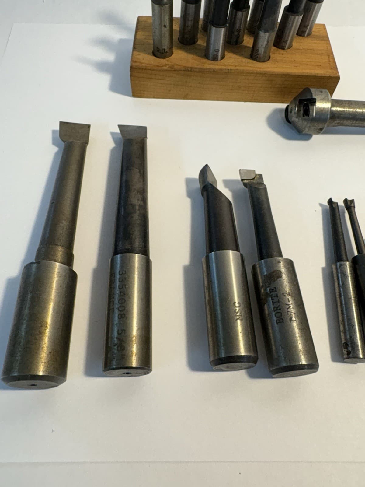 Lot Miscellaneous Boring Bars Carbide HSS 3/8 to 3/4 Shank Various Sizes 3