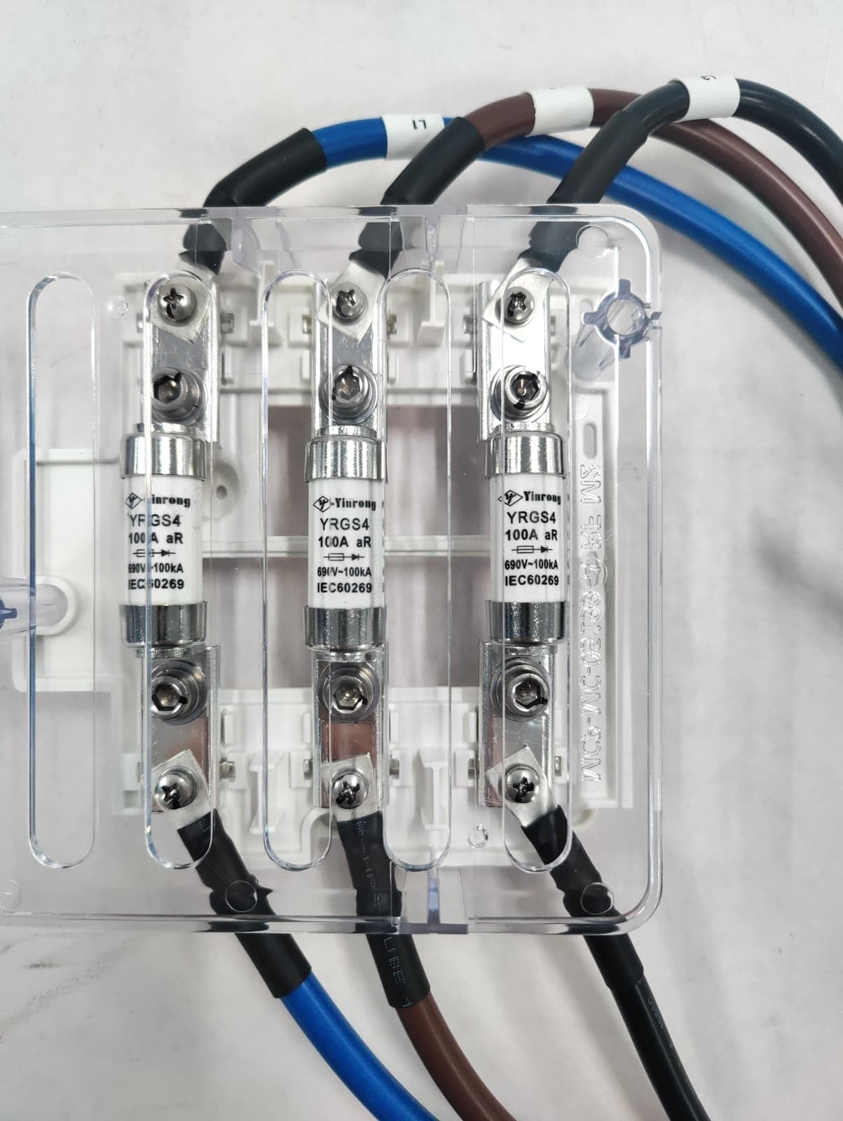 New Solaredge Three Phase Inverter AC Fuse FLD-3PH-SU-AC-FUSE YRGS4 690V 100A 2