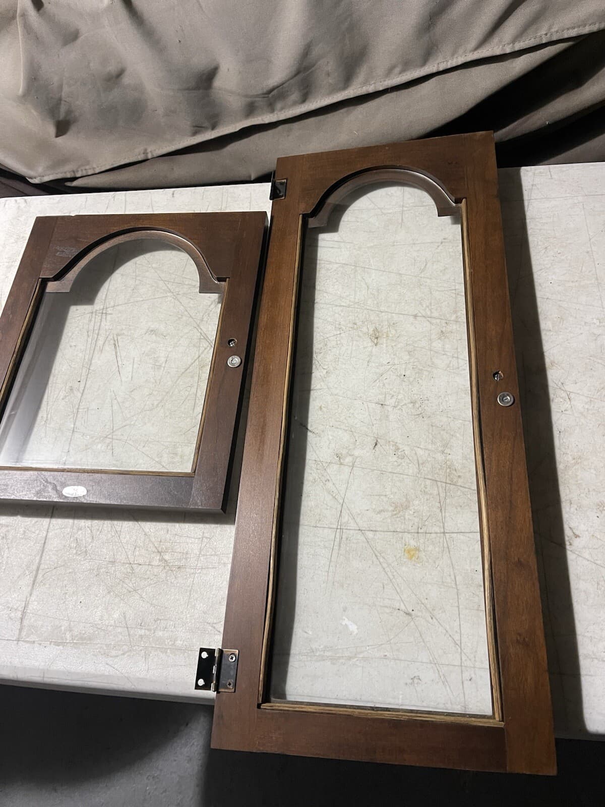 Barwick Howard Miller Grandmother Clock # 4858 Glass doors