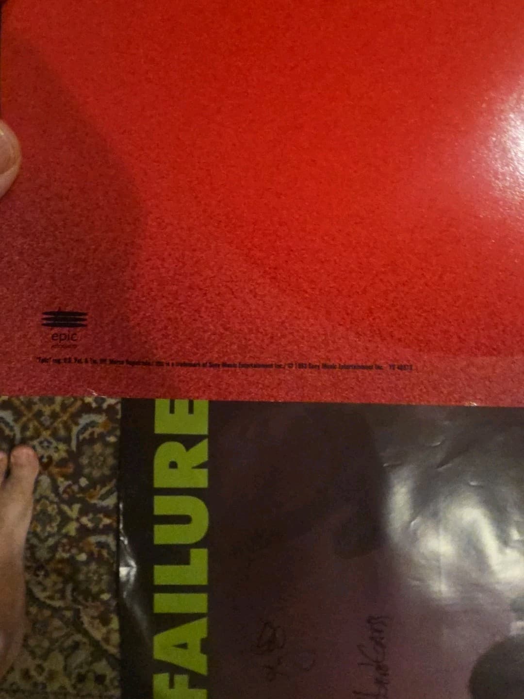 Ozzy Osbourne 1993 Epic Sony Records CD/Album Release Promo Poster 24x36 3