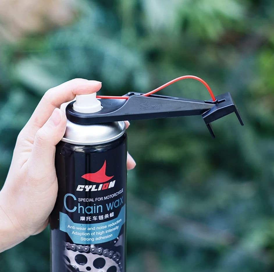 1pc Motorcycle Chain Oiler Tool: Mess-Free Chain Wax & Lube Applicator - NEW 4