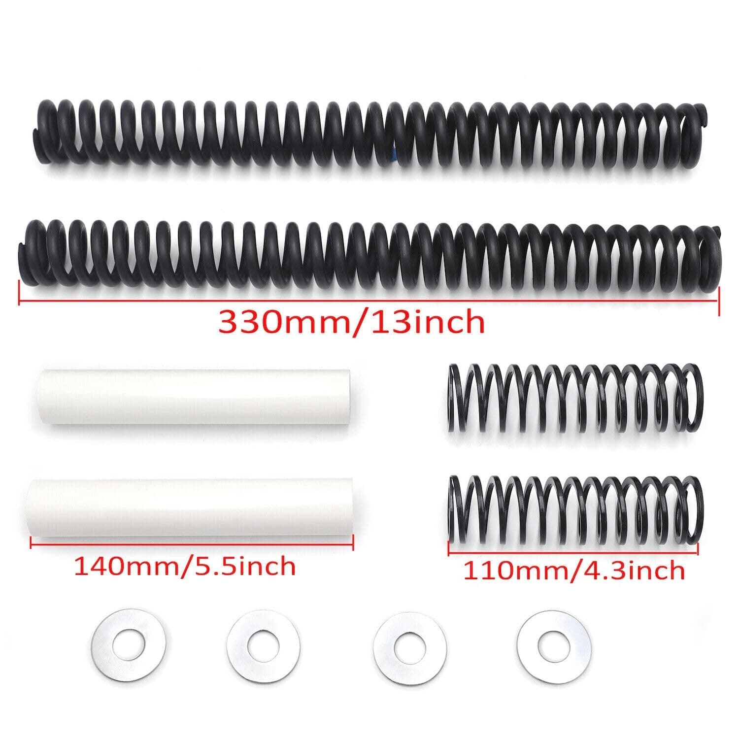 SMT-Set Drop-In Fork Lowering Kit Compatible With H-D 41mm Touring Softail 94... 2