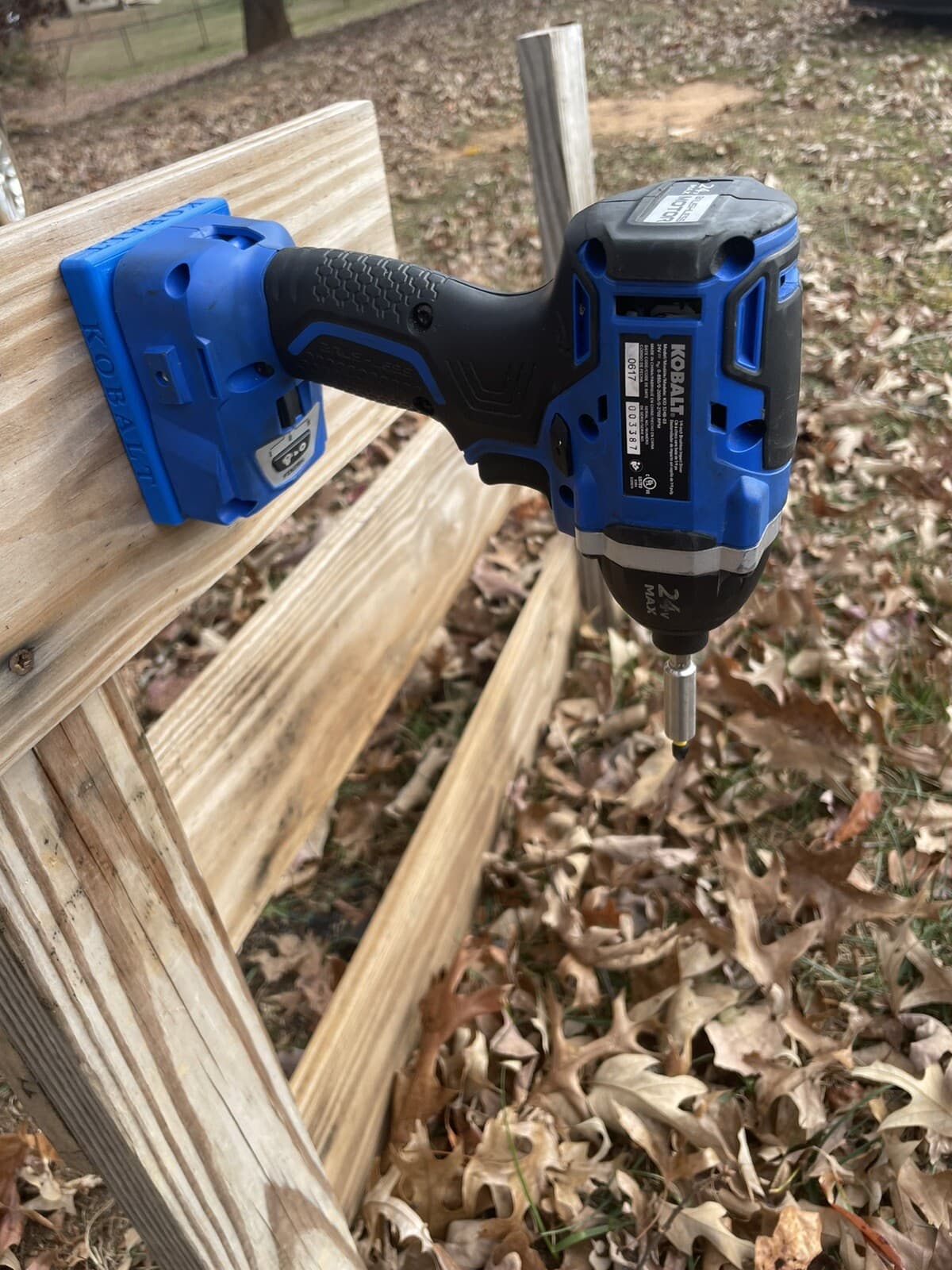 KOBALT 24V TOOL HOLDER 🔥 WALL MOUNT/DESK MOUNT STRONGEST! LIFETIME GUARANTEE! 3