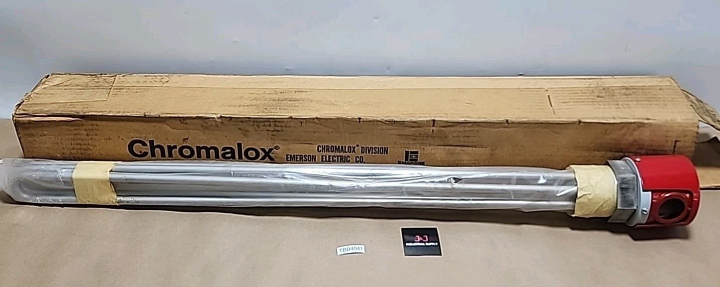 *NEW* Chromalox MTS-3120A-570 Immersion Heater 3~Ph 480V 12kW 🇺🇸 + Warranty! 