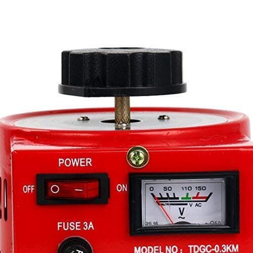 3Amp Variable Voltage Transformer 300VA 0-130V Automatic Voltage Converter 2