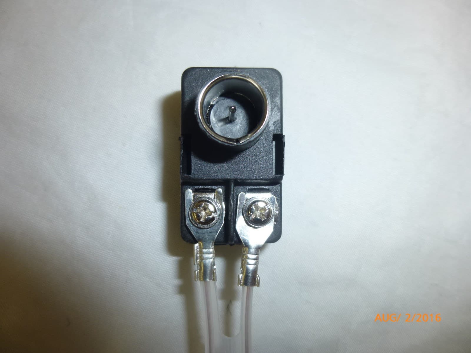 NEW INDOOR FM RADIO 300 OHM RECEIVER T DIPOLE SPADE ARIEL ANTENNA MALE ADAPTER  5