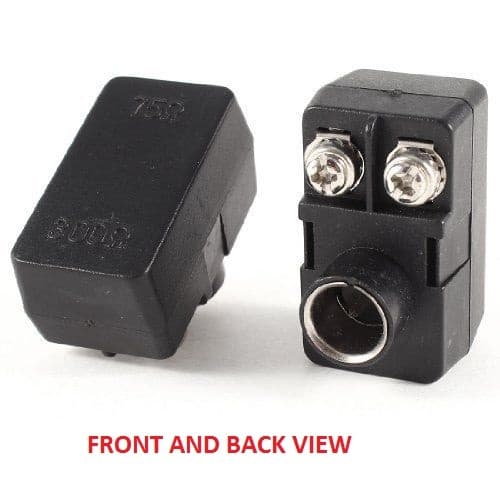 FM SPADE ANTENNA WITH 75-300 OHM MALE F TYPE ADAPTER MALE PUSH BALUN 6 FT X 5 FT 6