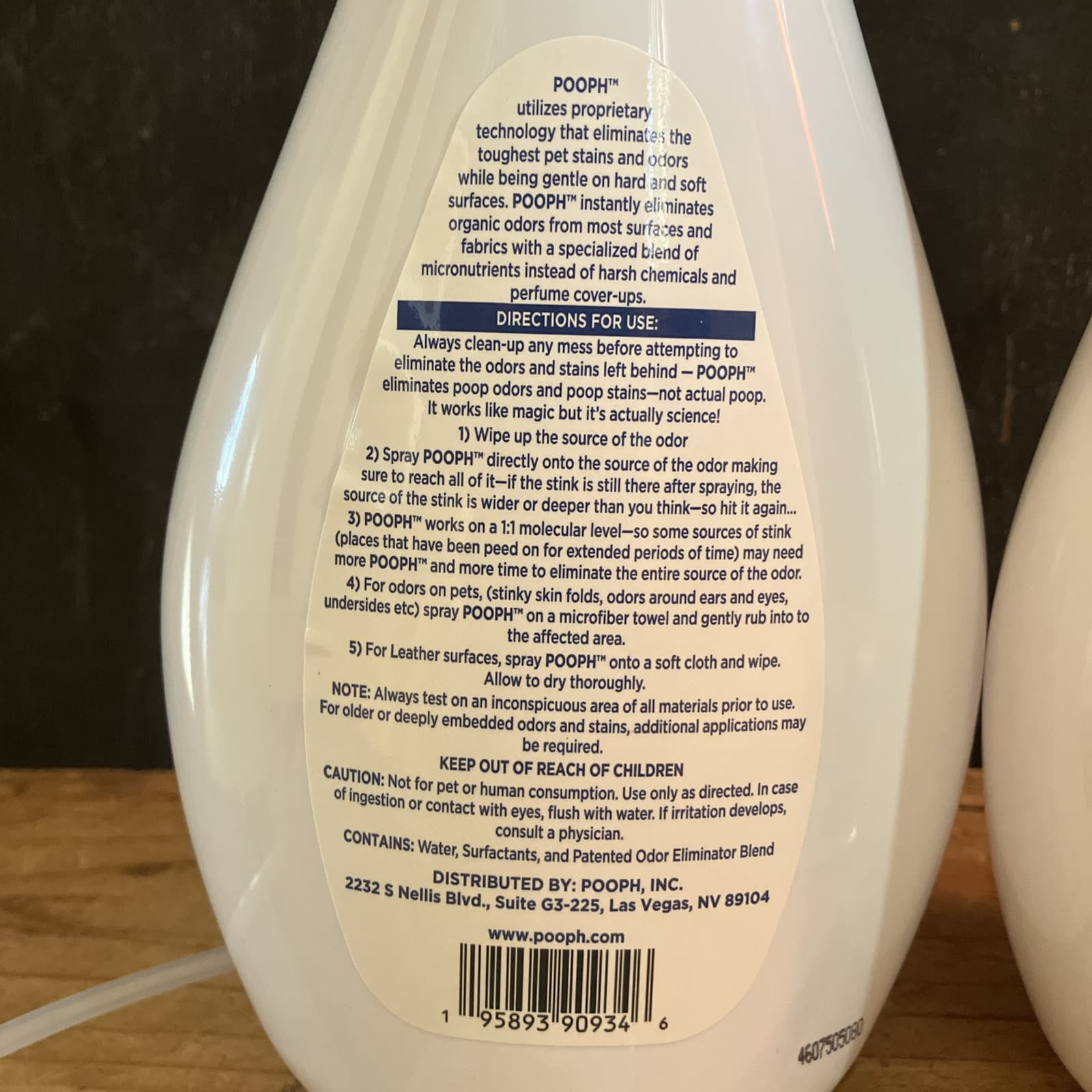 2X Pooph Pet Odor Eliminator Freshener Spray 32 fl oz (64oz Total) For Dogs Cats 4