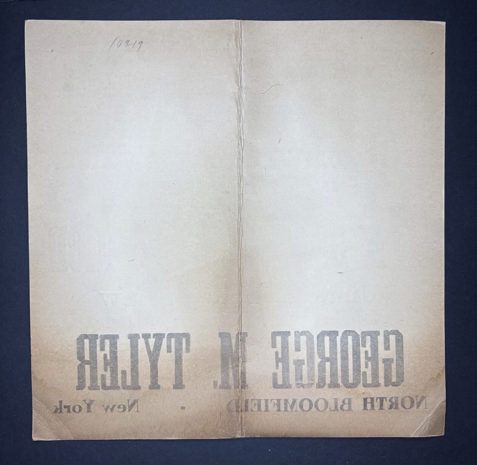 RARE  Lg Antique Vintage  Orig POSTED Sign   1920 North Bloomfield NY Hunting 3