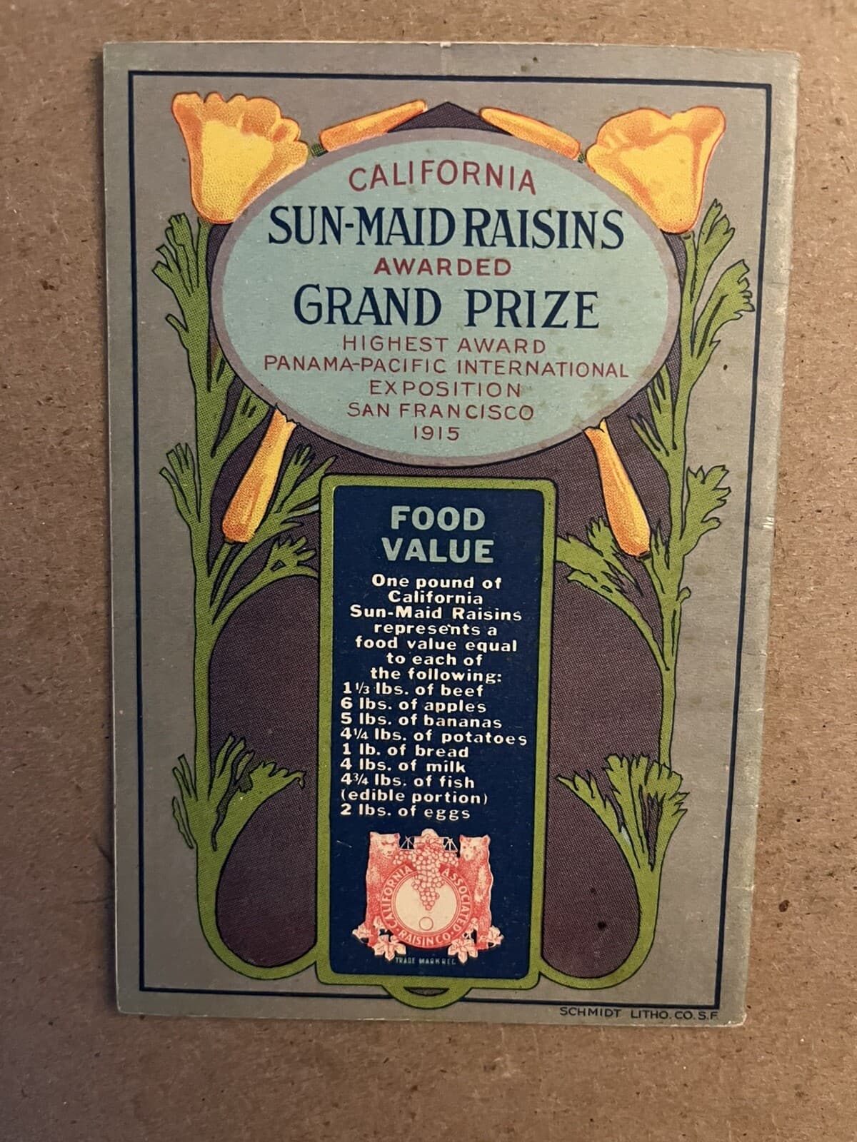 Vintage 1900’s  Sun-Maid Raisin Recipe Booklet Cookbook 2