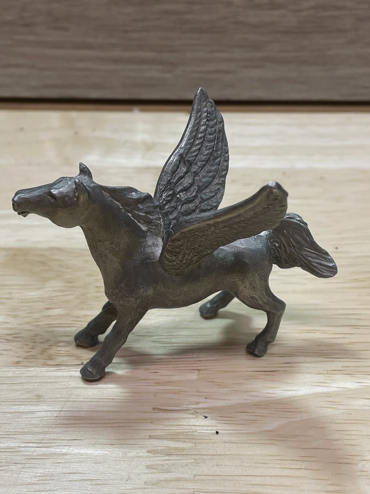 Rawcliffe Pewter Winged Horse Pegasus Figure 2.5" Fantasy paper weight 2