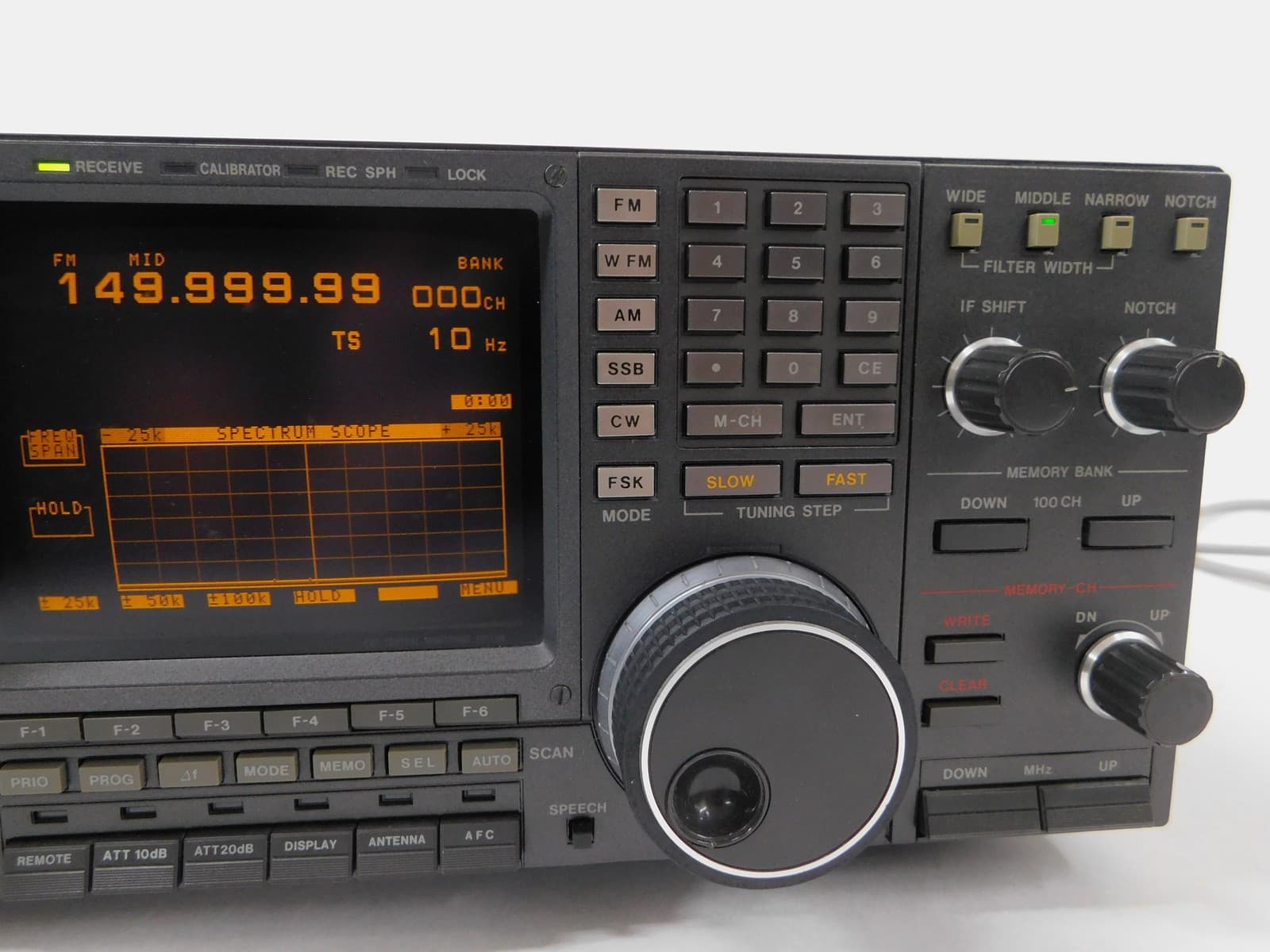 Icom IC-R9000 Ham Radio Communications Receiver (SN 01525, very nice) 3