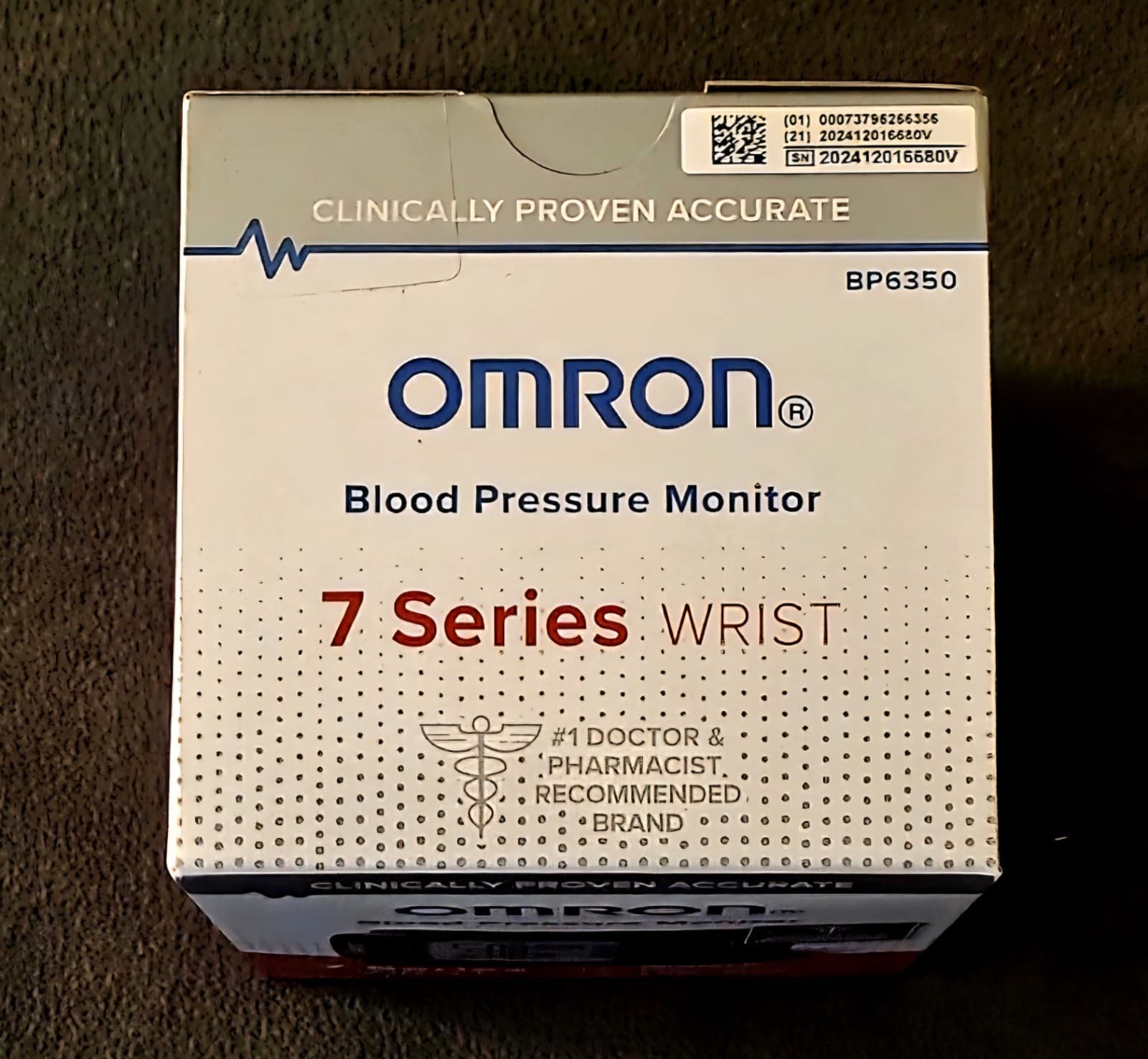 Omron 7 Series Wrist Bluetooth Blood Pressure Monitor Easy To Use New BP6350 4