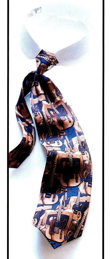 1994 VTG Print Ad  Nick Hilton Musically Inclined Tie Only At Bloomingdale's 2