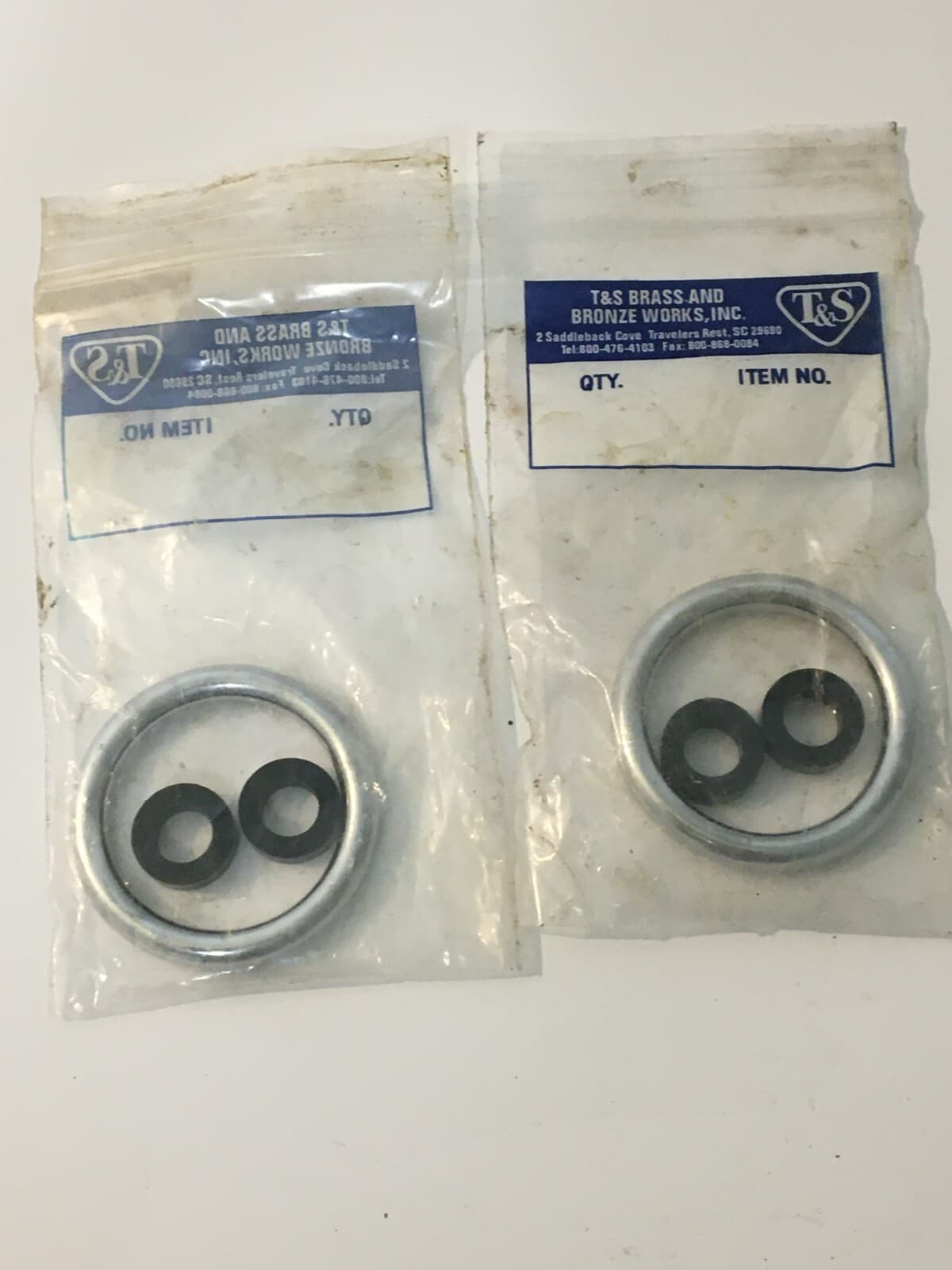 T&S Brass Spray Valve Hold Down Ring Chrome, 000907-45 (2 PK) 4