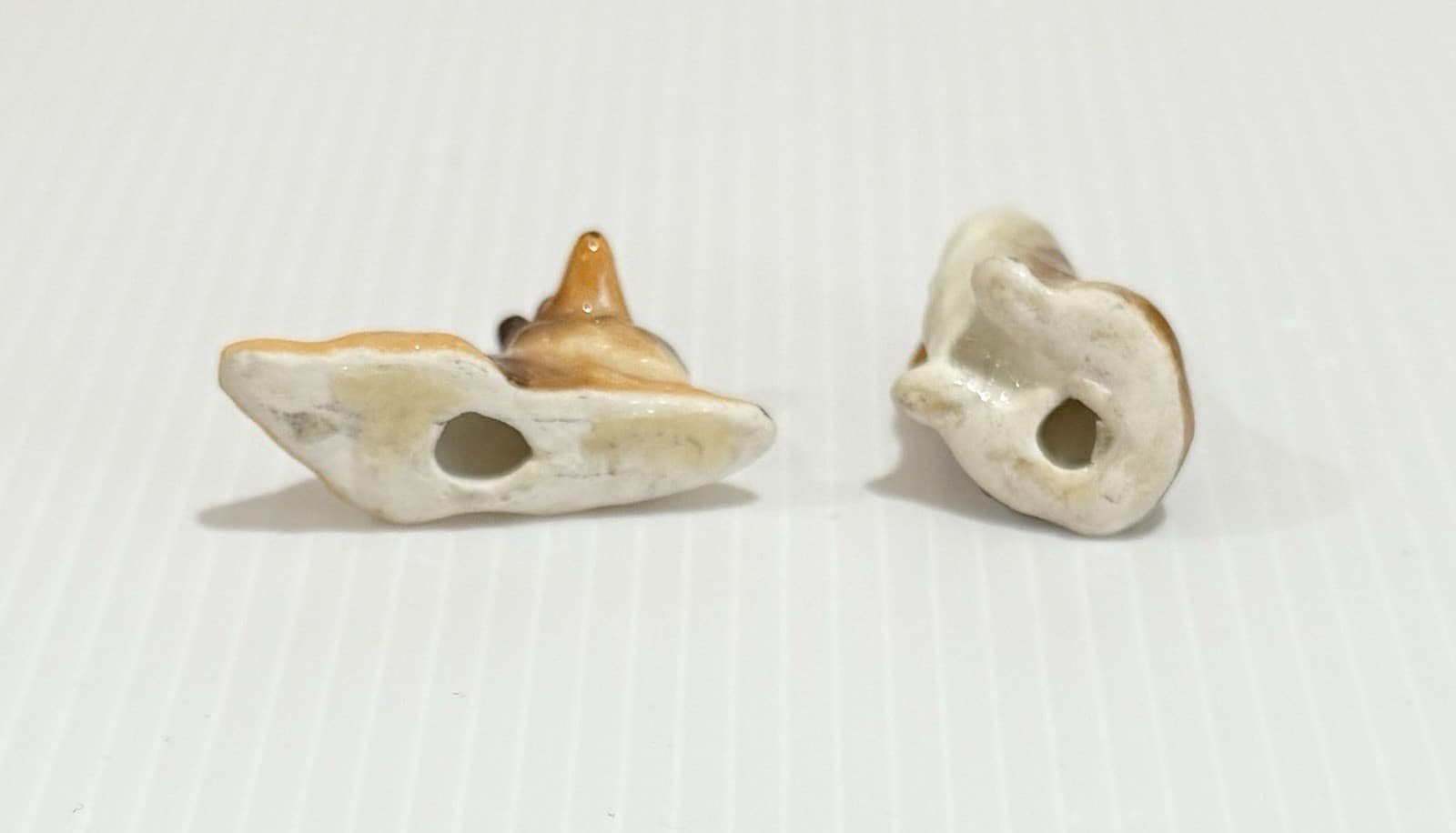 Vintage COLLIE Miniature Porcelain Bone China Dog Family Lot Of 5 5