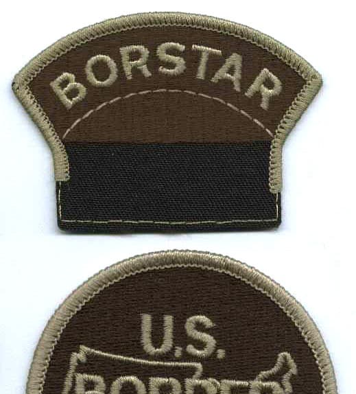 AFGHAN ARMY ANA TRAINING BORDER SECURITY SRT ⭐BORTAC⭐ BORSTAR OD velkrö 2-PC 6