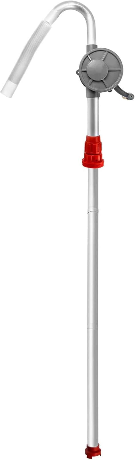 Aluminum Drum Rotary Hand Pump, Barrel Pump Hand Crank Oil Gas Barrel Drum Pump 3
