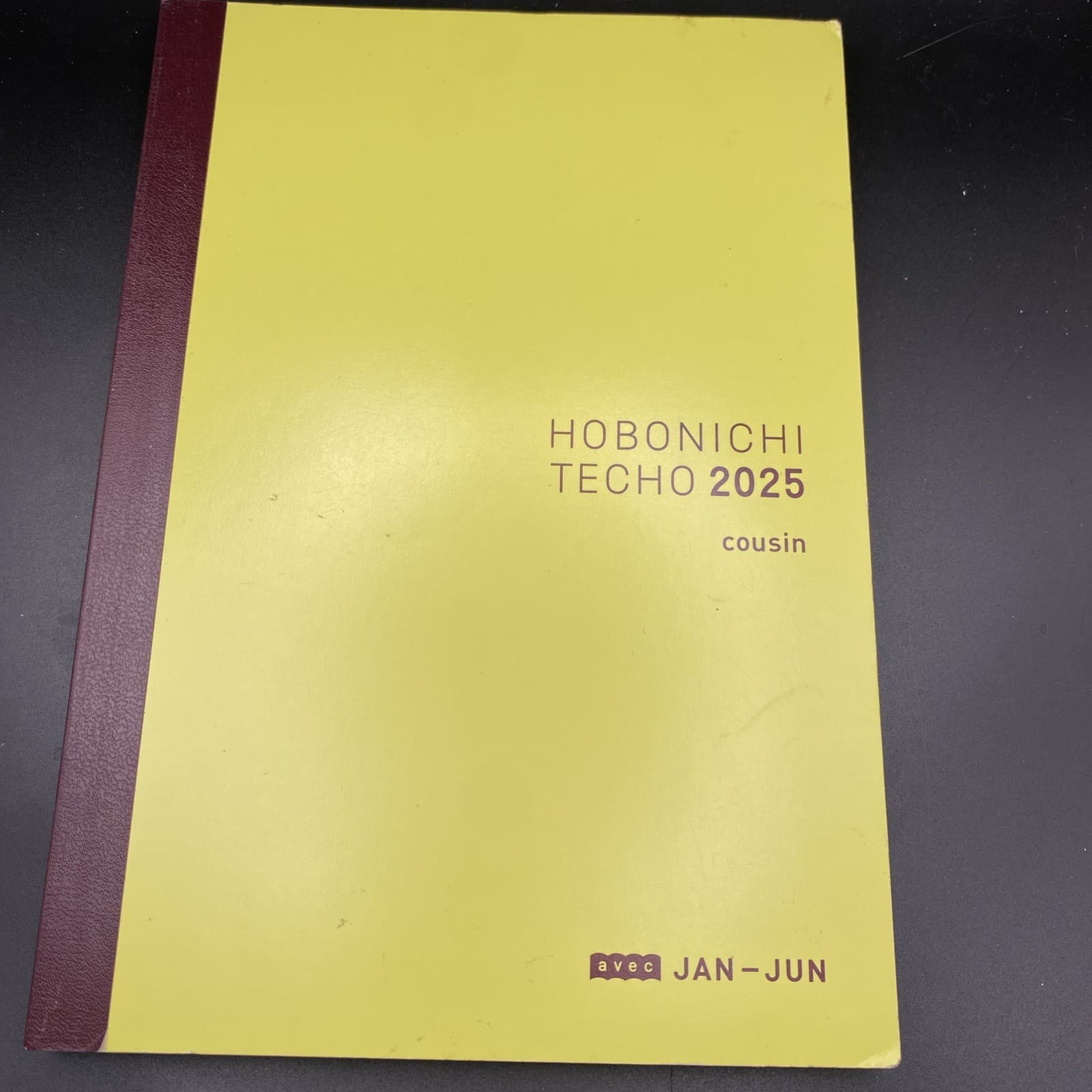 Hobonichi Techo 2025 English Cousin Book (January Start) A5 Diary Notebook Flaws