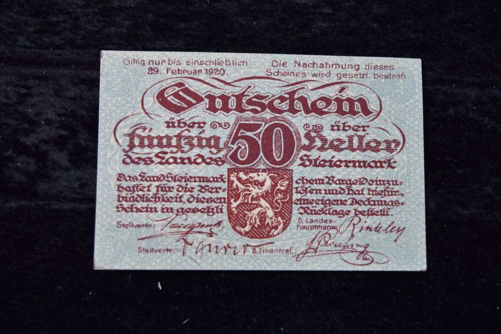AUSTRIA  1920-21  NOTGELD   ST STEPHAN +  LINZ 3