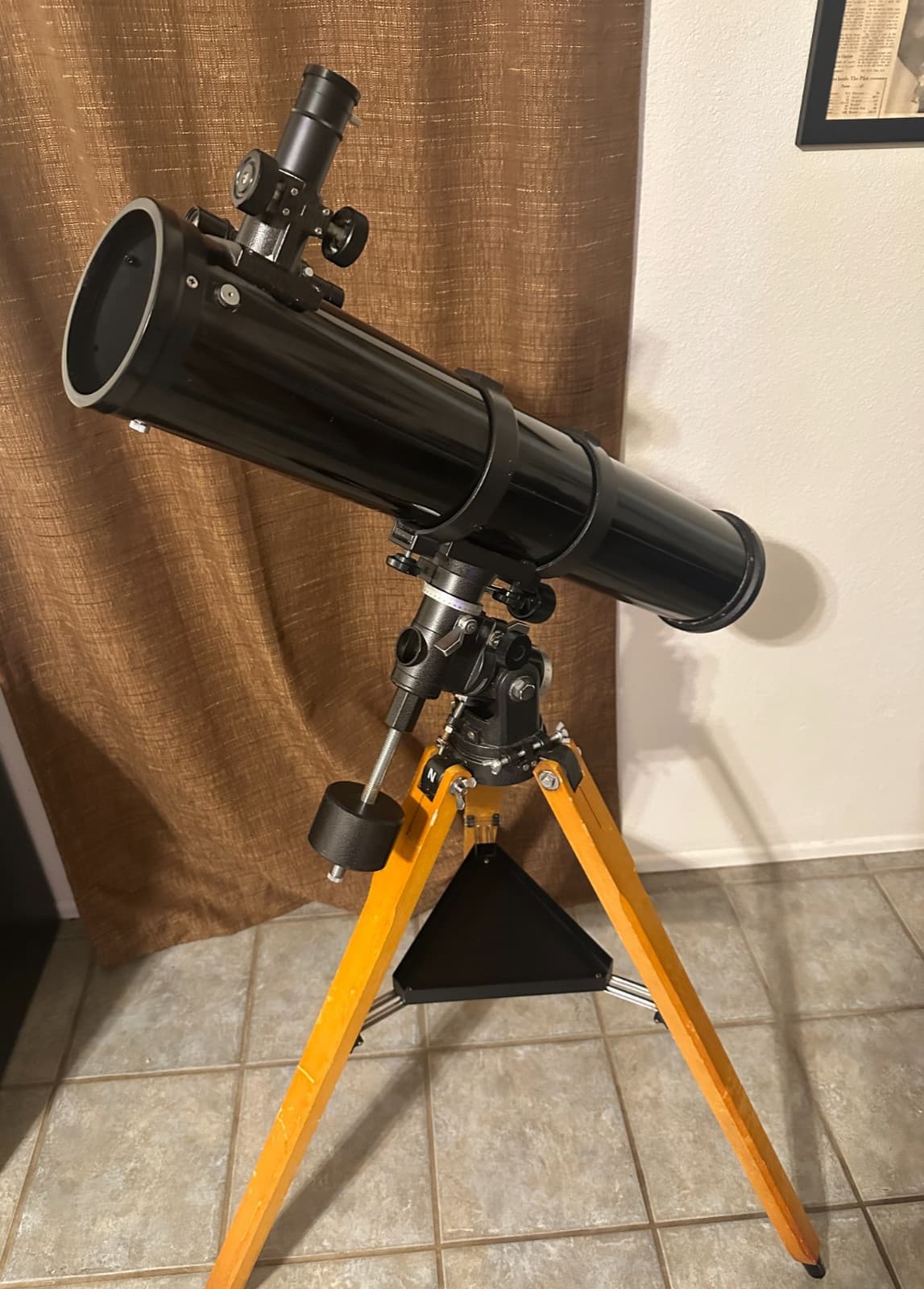 Celestron Vixen C4.5 Telescope Japan 1980s D114F910mm Polaris Vintage Newtonian 3