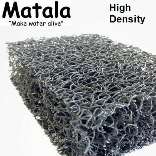 Gray Matala Pond Filter Mat 10" x 24" High Density Biological & Mechanical Media