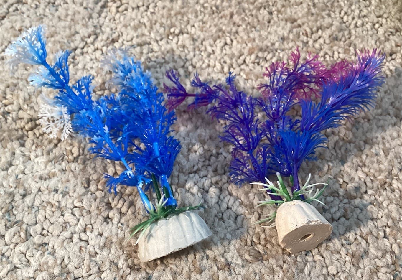 SpongeBob Aquarium Fish Tank Decorations - Plants + 4 Buildings 6