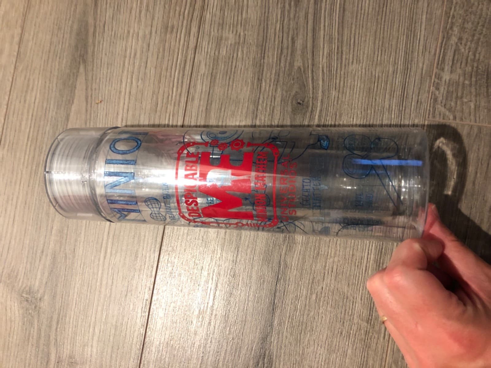 Despicable Me Minion Final  Water Bottle Universal Studios 3