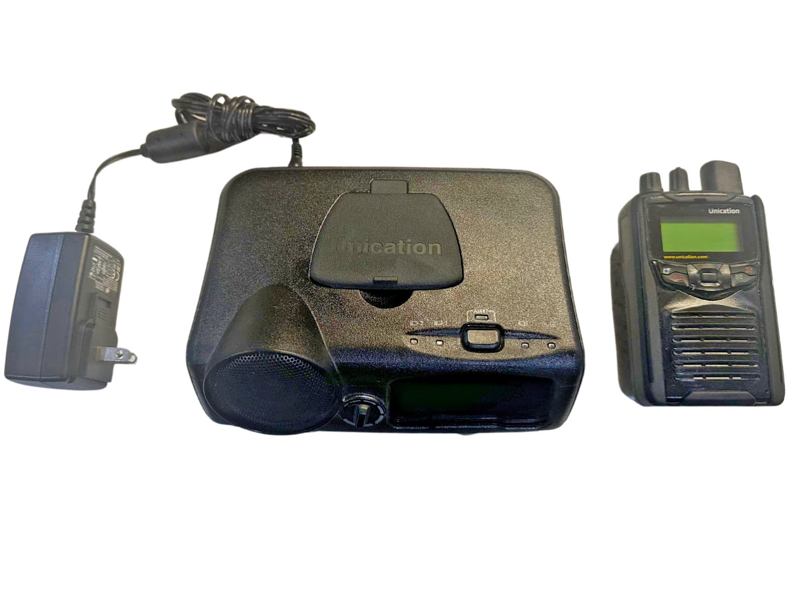 Unication G1 VHF Stored Voice Fire Pager W/Amplifier