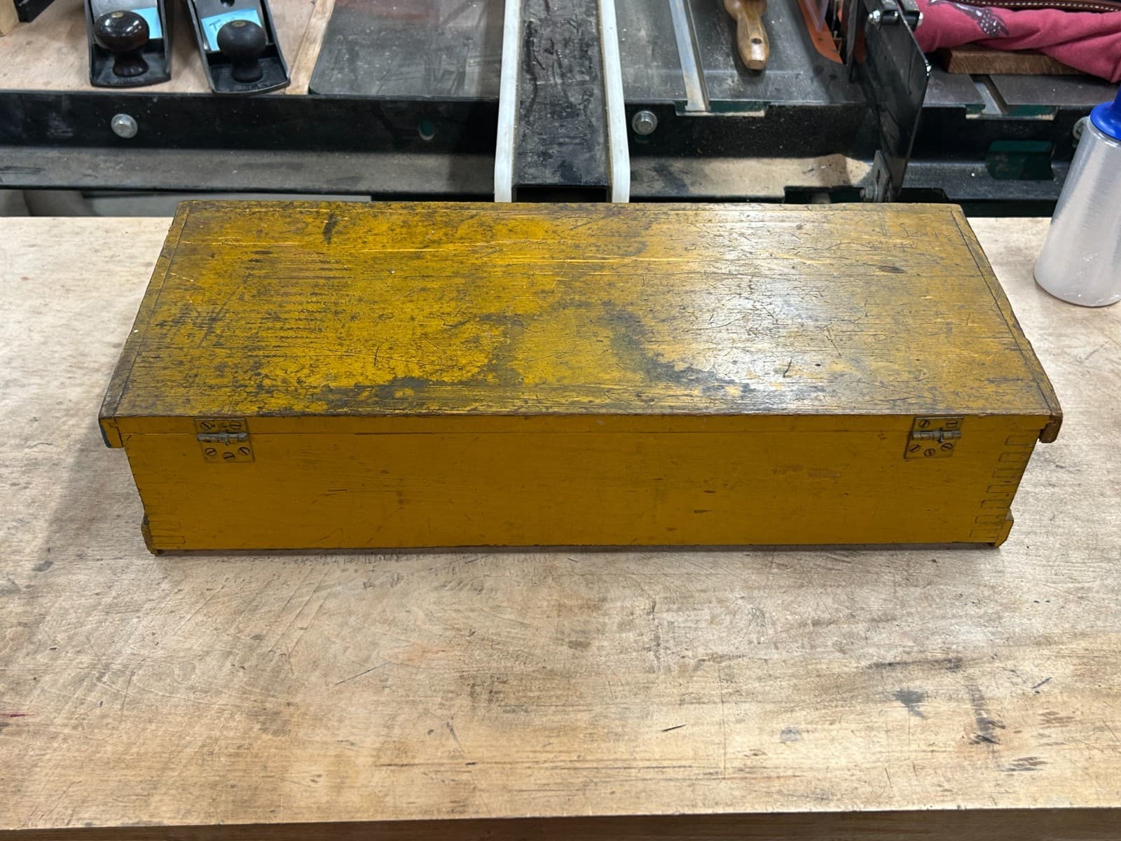 Vintage Stanley No. 914 Tool Chest w/some tools- only made in 1927 5