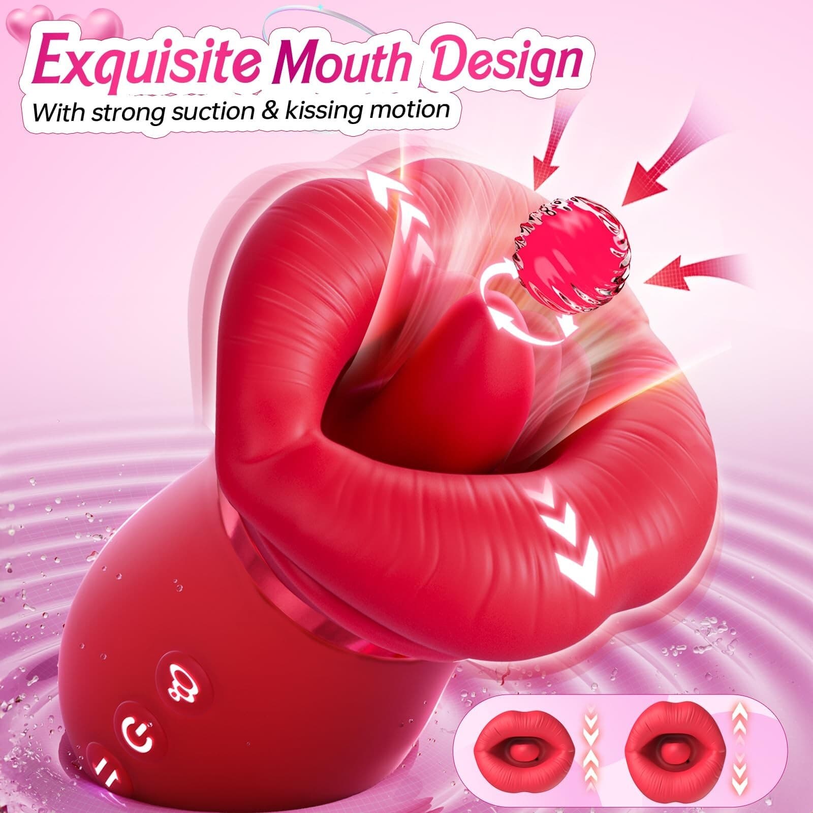 Waterproof-Clit-Licking-Vibrator-Tongue-Sucking-Nipple-licker-woman-Massager 2