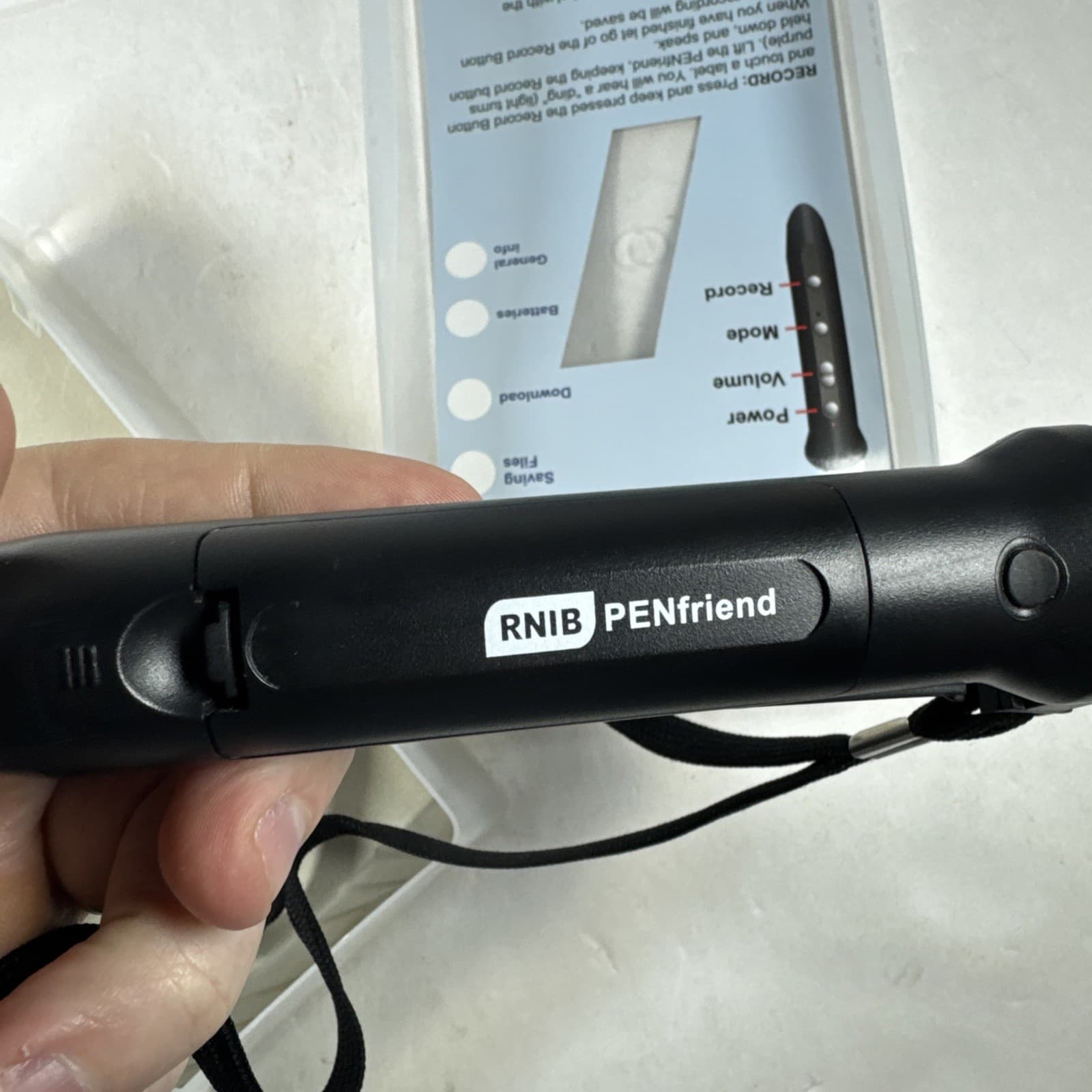 RNIB PenFriend Voice Labeling System Record Voice To Labels Sight Loss Helper 4