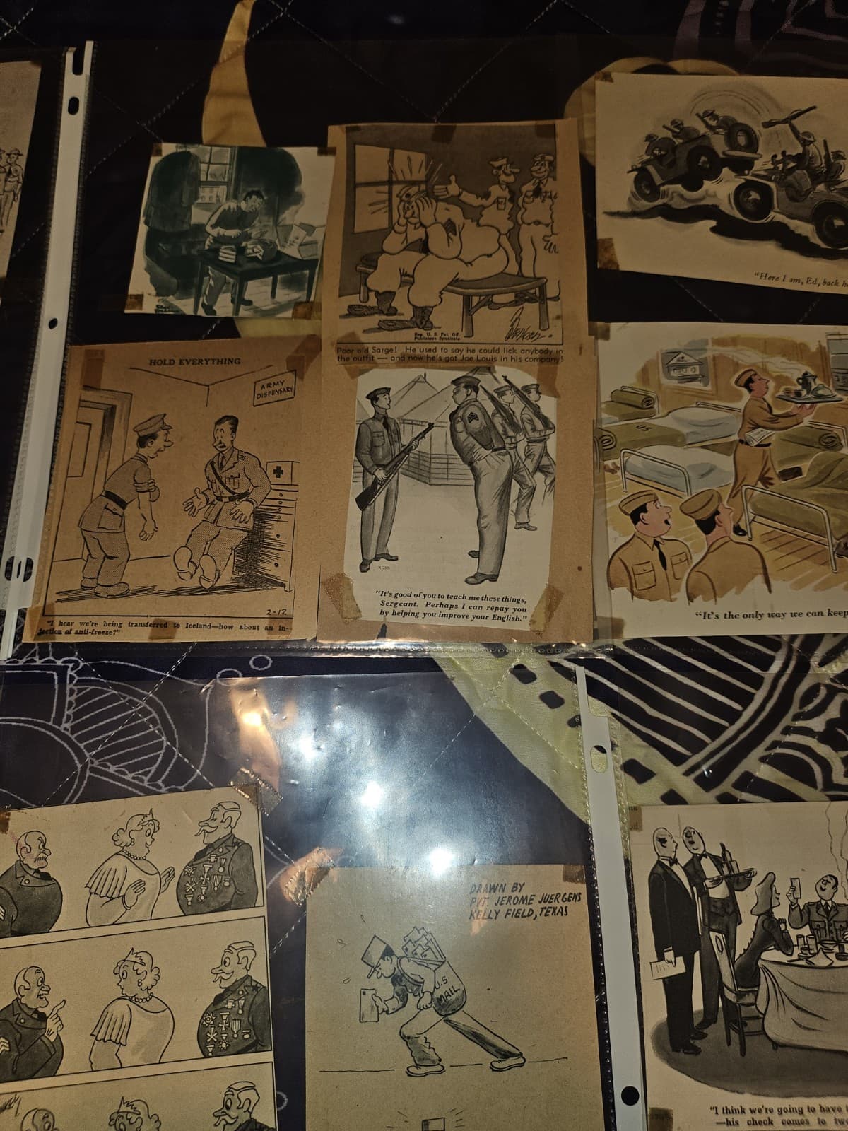 War World 2 Political Comics Clippings 5