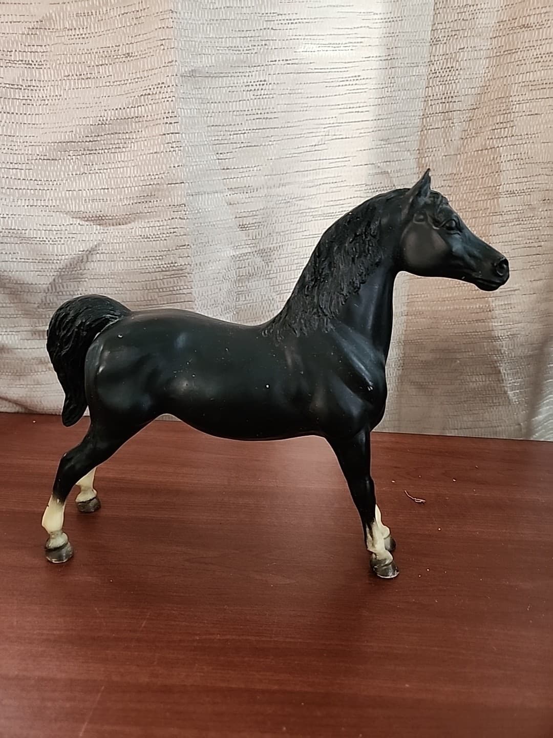 Lot Of 3 Breyer Horses, Black Color With  Accents 2