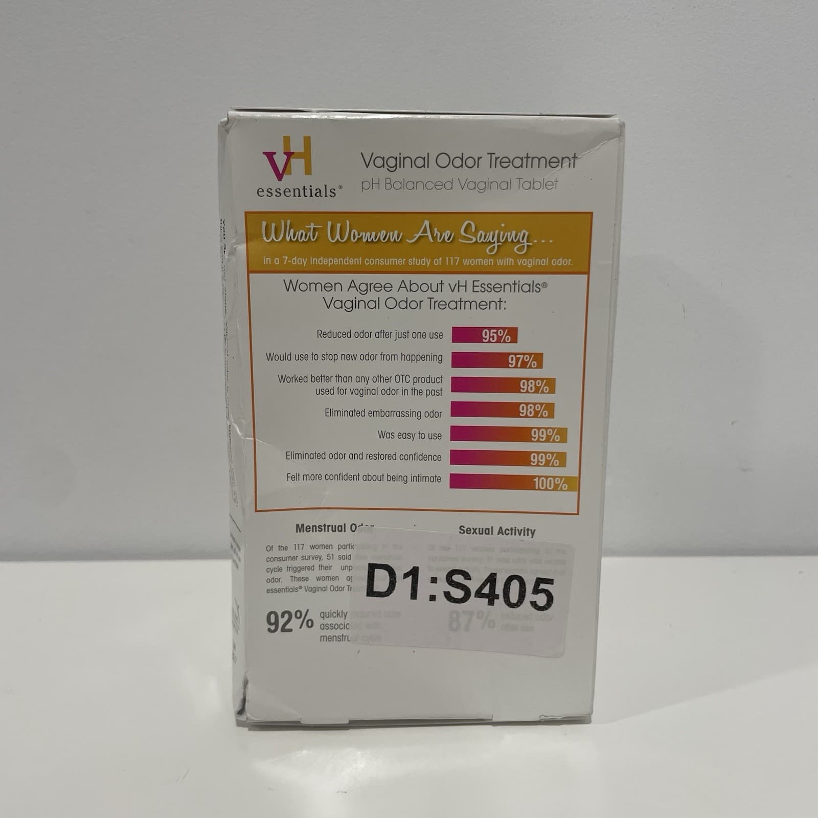 Vh Essentials Vaginal Odor Treatment - Ph Balanced - Box Of 6 Tablets 2