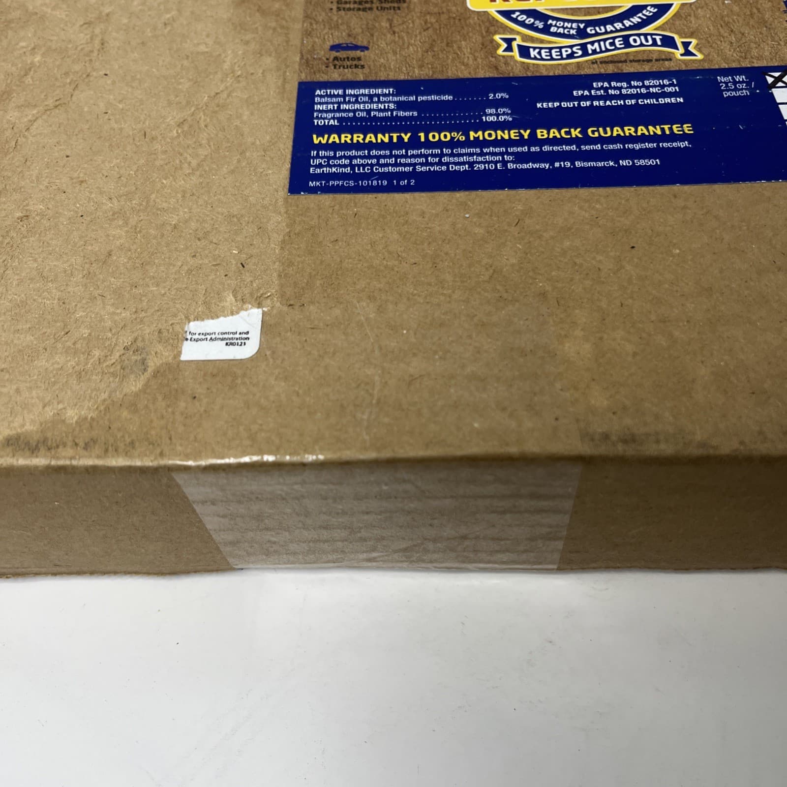 Fresh Cab Botanical Rodent Repellent Box of 12 ( 2.5 oz.) Pouches 5