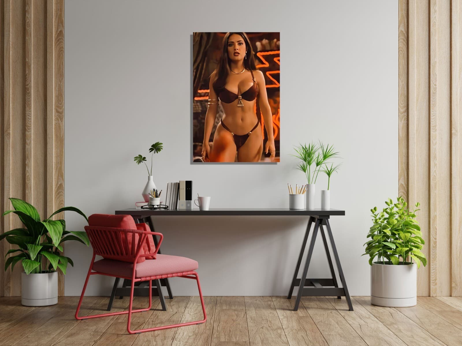 Salma Hayek Poster 24x36 Inch Photo Rare Print Wall Art Print - SH2 3