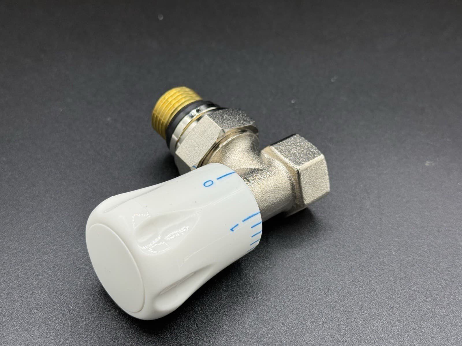 1/2" Angle Thermostatic Radiator Valve Set 5
