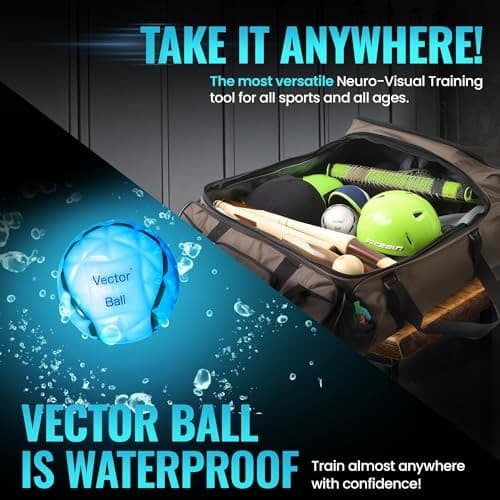Vector Ball S Neuro-Visual Reaction Ball for Improving Sports Quickness, Green 5